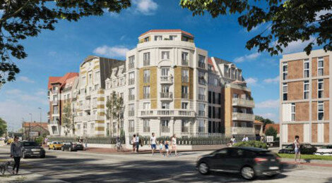 Programme immobilier neuf LA RÉSIDENCE DES PETITS PONTS - Le Blanc-Mesnil : Résidence studio–T5 avec cadre résidentiel et confort optimisé proche des transports (93150) - Référence : 6679