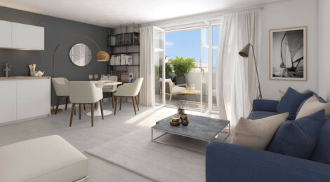 Programme immobilier neuf Villa Auber - Le Blanc-Mesnil : Résidence T2–T5 avec cadre résidentiel et confort optimisé proche des commodités (93150) - Référence : 14654