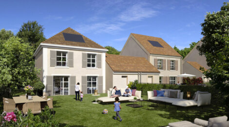 Programme immobilier neuf Le Clos du Chateau - Le Mée-sur-Seine résidence intimiste proche du RER D (77350) - Référence : 18093