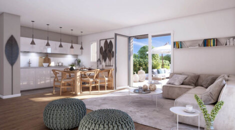 Programme immobilier neuf LE DOMAINE DE SULLY - Le Mesnil-Saint-Denis : Résidence T3–T4 avec jardins, isolation renforcée et prestations haut de gamme (78320) - Référence : 2233
