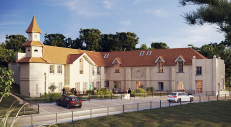 Programme immobilier neuf RELAIS ET PAVILLON GRANCHAMP - Le Pecq : logements neufs sécurisés et verdoyants proche des commodités (78230) - Référence : 15590