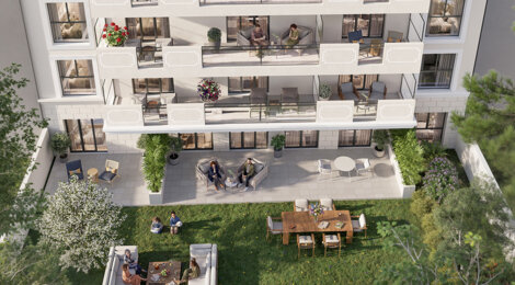 Programme immobilier neuf 128 Alsace (94) - Le Perreux-sur-Marne résidence contemporaine près du RER A (94170) - Référence : 18152