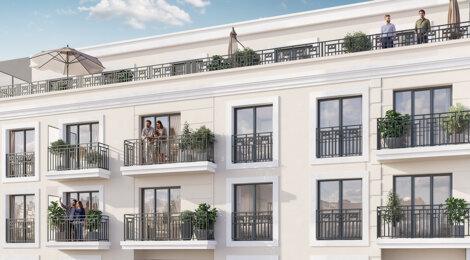 Programme immobilier neuf 128 Alsace (94) - Le Perreux-sur-Marne résidence contemporaine près du RER A (94170) - Référence : 18152