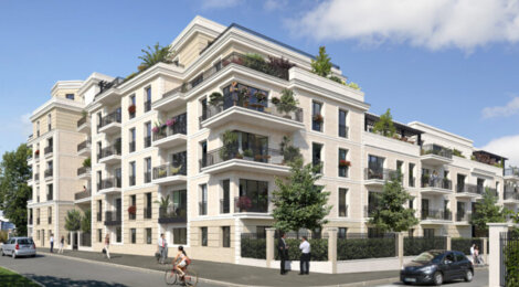 Programme immobilier neuf Le Patio des Arts - Le Perreux-sur-Marne : Résidence studio–T5 avec cadre raffiné et confort optimisé proche des transports (94170) - Référence : 14354