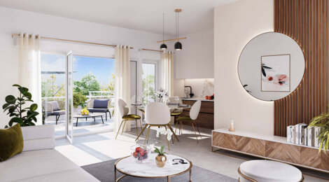 Programme immobilier neuf Le Clos Gaillardet - Le Plessis-Bouchard une adresse connectée via le transilien H (95130) - Référence : 16547