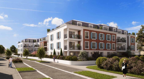 Programme immobilier neuf Le Clos Gaillardet - Le Plessis-Bouchard une adresse connectée via le transilien H (95130) - Référence : 16547