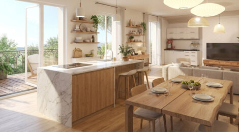 Programme immobilier neuf Plessis Le Magnifique - Le Plessis-Robinson appartements avec extérieur près du T6 (92350) - Référence : 17396