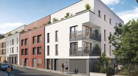 Programme immobilier neuf Le Chromatique - Le Pré-Saint-Gervais  proche métro 5 (93310) - Référence : 16681