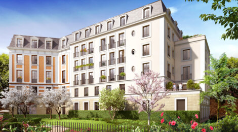 Programme immobilier neuf LE PALATINAT - Le Raincy : Résidence T1–T5 avec espaces verts et balcons en proximité du centre (93340) - Référence : 2205