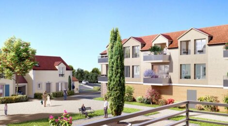 Programme immobilier neuf LE CLOS DES ALLUETS - Les Alluets-le-Roi : Résidence T2–T4 et maisons avec parking, ascenseur et économies d’énergie proche de Poissy (78580) - Référence : 1703