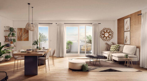 Programme immobilier neuf La Promenade d'Aristide - Les Pavillons-sous-Bois : Résidence T2–T4 avec cadre contemporain et confort optimisé proche des transports (93320) - Référence : 11435