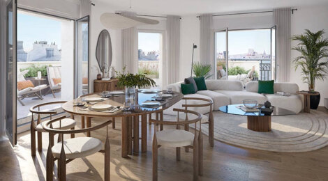 Programme immobilier neuf SIGNATURE LEVALLOIS - Levallois-Perret à quelques minutes à pied du métro ligne 3 (92300) - Référence : 16589