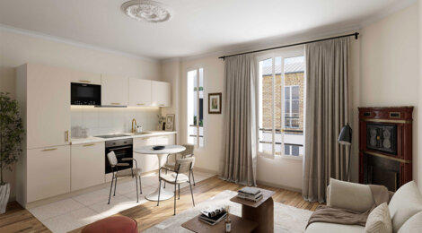Programme immobilier neuf MARJOLIN - Levallois-Perret réhabilitation à proximité des quais de Seine (92300) - Référence : 16592