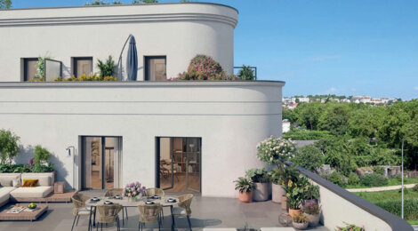 Programme immobilier neuf LES TERRASSES FLOUQUET - L’Haÿ-les-Roses logements du studio au 4 pièces proches RER B et métro 14 (94240) - Référence : 17744