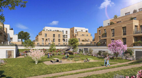 Programme immobilier neuf Naturéva - Lieusaint : Résidence T2–T5 avec architecture écologique et convivialité dans un écoquartier moderne (77127) - Référence : 14183