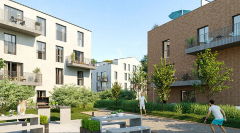 Programme immobilier neuf Qadence - Lieusaint : Résidence T2–T5 avec espaces extérieurs et cadre convivial dans un écoquartier moderne (77127) - Référence : 14182