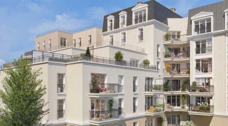 Programme immobilier neuf Le jardin d'Aurea - Livry-Gargan à 5 min à pied du tramway T4 (93190) - Référence : 18363