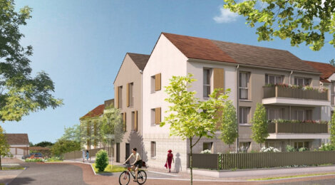 Programme immobilier neuf L'ECLAIRCIE - Longpont-sur-Orge cadre résidentiel proche nature et centre bourg (91310) - Référence : 17053