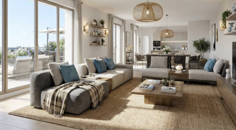 Programme immobilier neuf VILLA BOULMIER - Maisons-Alfort cadre verdoyant près métro ligne 8 et parc des Hanneton (94700) - Référence : 17540