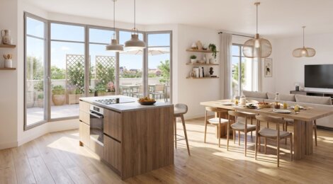 Programme immobilier neuf Domaine Céladon - Maisons-Laffitte maisons 5 pièces dans l’Ouest parisien (78600) - Référence : 17783