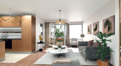 Programme immobilier neuf Villa Peri - Malakoff cadre végétalisé proche future ligne 15 (92240) - Référence : 17556