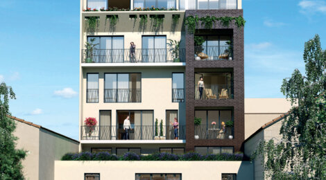 Programme immobilier neuf Villa Peri - Malakoff cadre végétalisé proche future ligne 15 (92240) - Référence : 17556