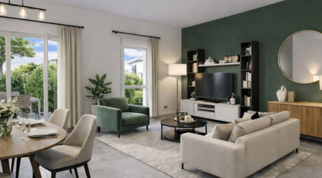 Programme immobilier neuf CONFIDENCE - Mantes-la-Jolie cadre calme à deux pas ligne J (78200) - Référence : 17263