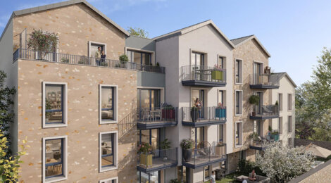 Programme immobilier neuf CONFIDENCE - Mantes-la-Jolie cadre calme à deux pas ligne J (78200) - Référence : 17263