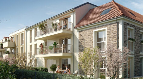 Programme immobilier neuf Villas Gassicourt - Mantes-la-Jolie logements du 2 au 4 pièces près de la ligne J (78200) - Référence : 17899