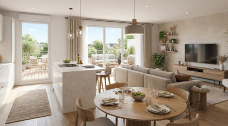 Programme immobilier neuf Villas Gassicourt - Mantes-la-Jolie logements du 2 au 4 pièces près de la ligne J (78200) - Référence : 17899