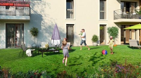 Programme immobilier neuf INSPIRATION - Mareil-Marly : Appartements RT2012 avec doubles vitrages et jardins fleuris proche de la forêt (78750) - Référence : 1814