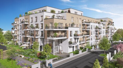 Programme immobilier neuf Les Promenades de l'Ourcq - Meaux à proximité des commodités (77100) - Référence : 18165