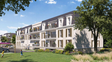 Programme immobilier neuf Proche centre historique - Meaux cadre résidentiel bien connecté à Paris (77100) - Référence : 18195