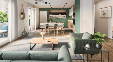 Programme immobilier neuf SQUARE FOCH - TRANCHE 2 - Meaux logements du studio au 5 pièces dans un cadre calme (77100) - Référence : 17714