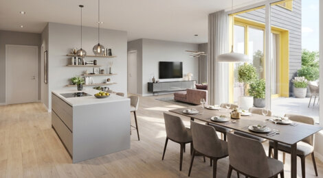 Programme immobilier neuf SQUARE FOCH - TRANCHE 2 - Meaux logements du studio au 5 pièces dans un cadre calme (77100) - Référence : 17714