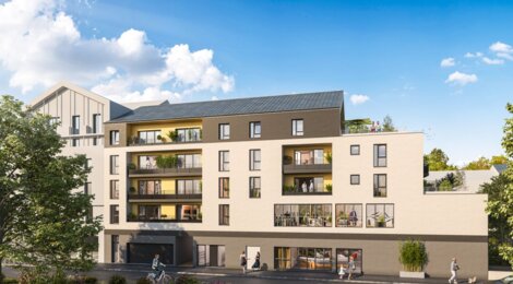 Programme immobilier neuf SQUARE FOCH - Meaux : logements neufs du studio au T4 proche du parc du Pâtis (77100) - Référence : 15856