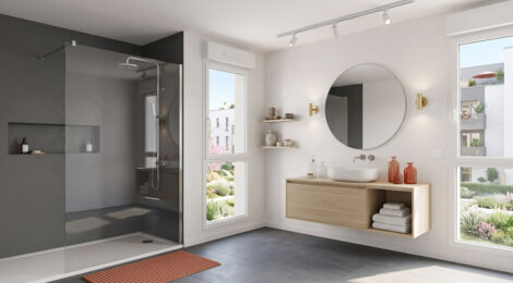 Programme immobilier neuf Les Promenades de l'Ourcq - Meaux : logements neufs sécurisés et verdoyants proche des commodités (77100) - Référence : 15571