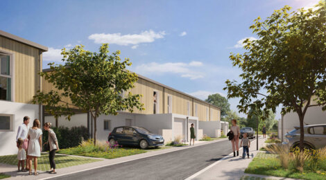 Programme immobilier neuf Be Fine - Melun : Résidence studio–T5 avec cadre écologique et confort optimisé proche des transports (77000) - Référence : 6838