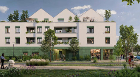 Programme immobilier neuf Chromatic - Melun secteur Wood à deux pas de la future station TZEN 2 (77000) - Référence : 16317
