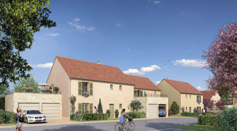 Programme immobilier neuf Le Clos de la Longue Toise - Méré dans le Parc Naturel Régional de la Haute Vallée de Chevreuse (78490) - Référence : 9678