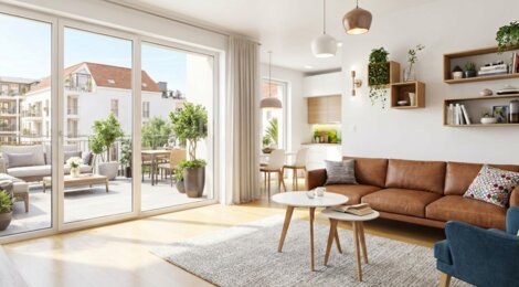 Programme immobilier neuf Les Sentes du Vexin (78) - Meulan-en-Yvelines à deux pas de la gare Meulan Hardricourt (78250) - Référence : 12509
