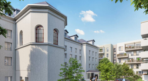 Programme immobilier neuf CONFLUENCE - Montereau-Fault-Yonne : appartements neufs pour séniors avec services inclus (77130) - Référence : 14824