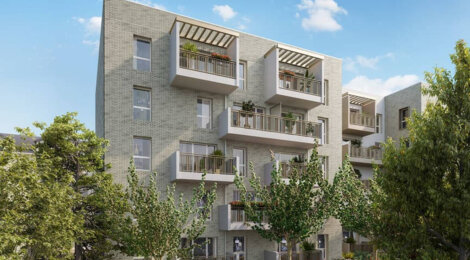 Programme immobilier neuf CONFLUENCE - Montereau-Fault-Yonne : appartements neufs pour séniors avec services inclus (77130) - Référence : 14824