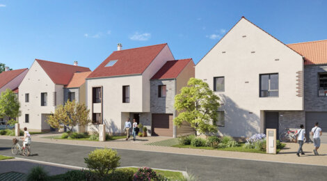 Programme immobilier neuf DOMAINE DE LA PLAINE - Montesson cadre verdoyant proche RER A Sartrouville (78360) - Référence : 17696
