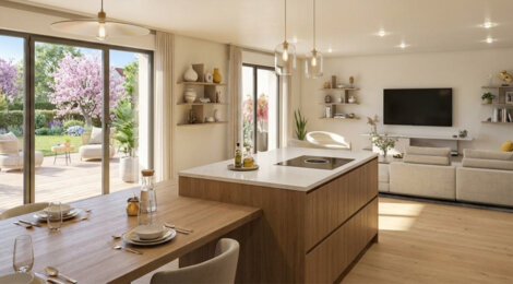 Programme immobilier neuf DOMAINE DE LA PLAINE - Montesson cadre verdoyant proche RER A Sartrouville (78360) - Référence : 17696