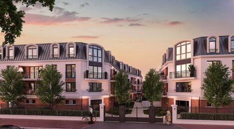 Programme immobilier neuf Les Jardins d'Adèle (93) - Montfermeil à proximité du tramway T4 (93370) - Référence : 16397