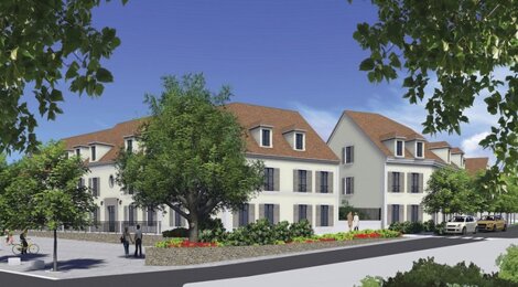 Programme immobilier neuf LE CLOS SAINT LOUIS - Montfort-L’Amaury : Résidence T2–T5 duplex avec terrasses et matériaux nobles proche des établissements scolaires (78490) - Référence : 1270