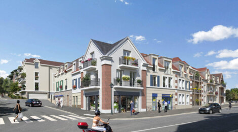 Programme immobilier neuf Les Hauts du Chateau - Montigny-lès-Cormeilles : Résidence T2–T4 avec cadre résidentiel et confort optimisé proche des commodités (95370) - Référence : 14719