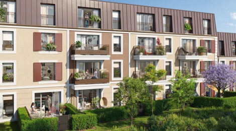 Programme immobilier neuf L Ecrin Harmonie - Montlhéry centre-ville à pied et Paris à moins d’une heure (91310) - Référence : 18569