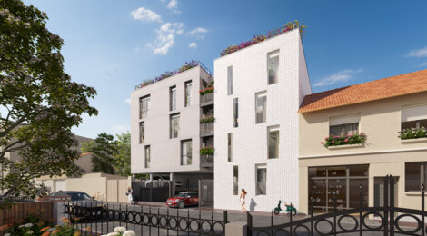 Programme immobilier neuf MONTREUIL, GALILEO - Montreuil : appartements neufs T2–T6 proche du métro 9 et jardin commun (93100) - Référence : 8709